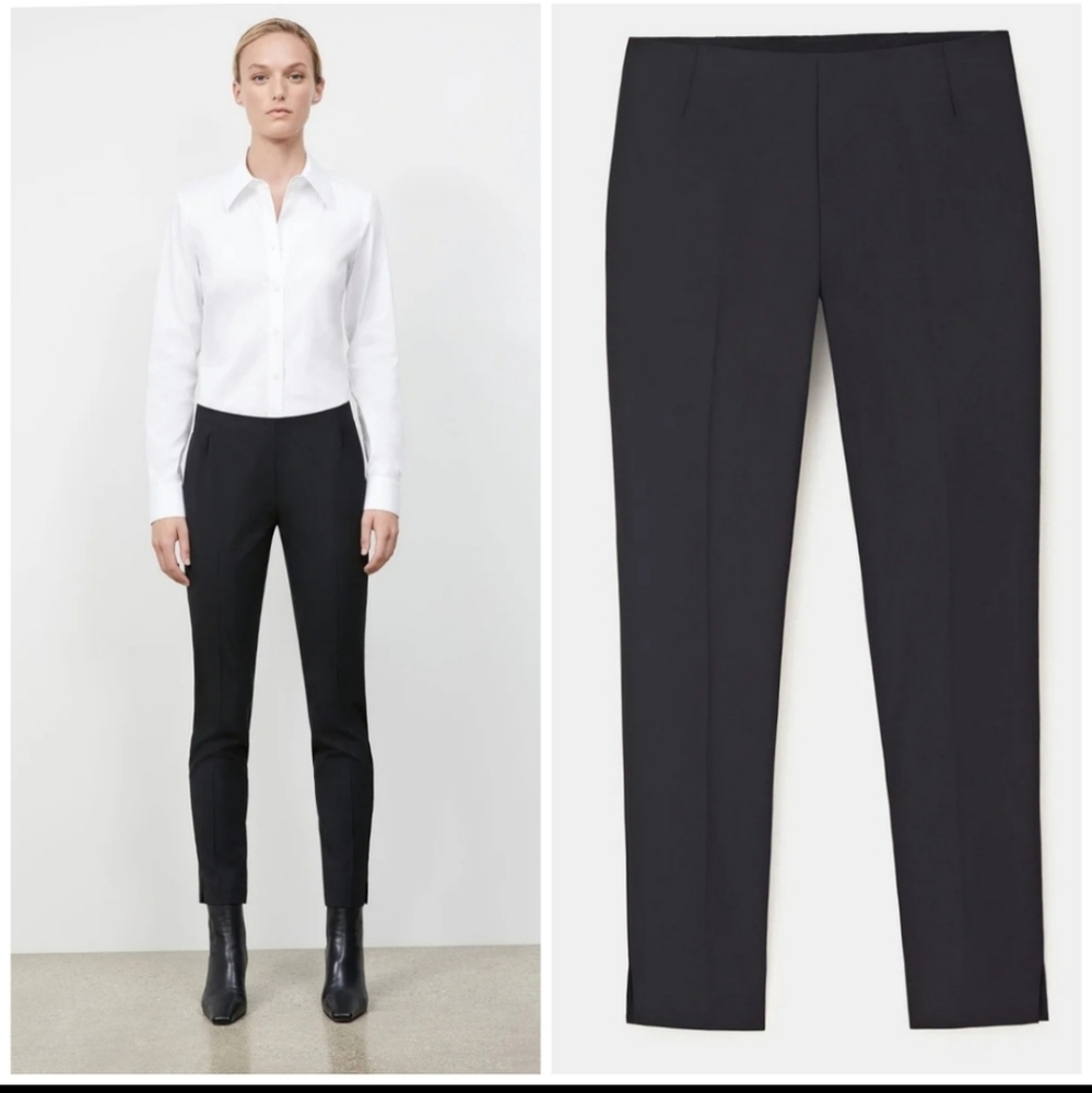 Lafayette 148 black stanton pants